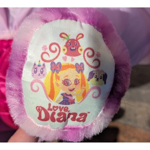 Build-A-Bear Workshop Love Diana 16" Purple Pink Tie Dye Ballerina Bear - Picture 4 of 6